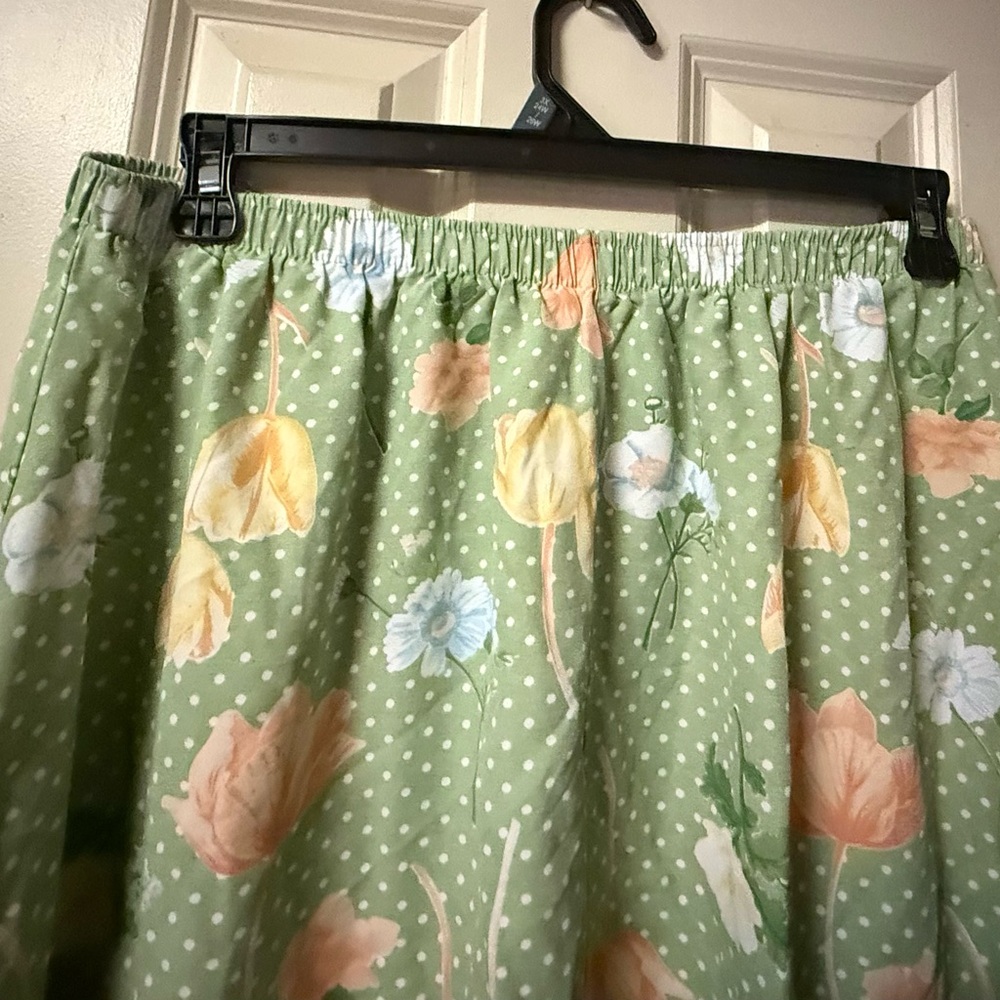 Southern Lady ~ Women’s ~ Skirt ~ XL ~ Vintage ~ Elastic Waist - Picture 7 of 16